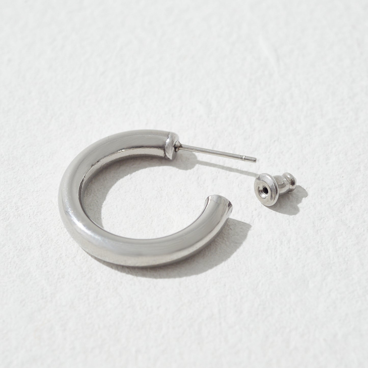 シンプルフープピアス